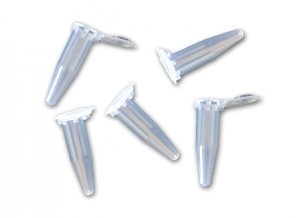 Nano Cachebehälter aus Kunststoff - weiß (5er Pack)